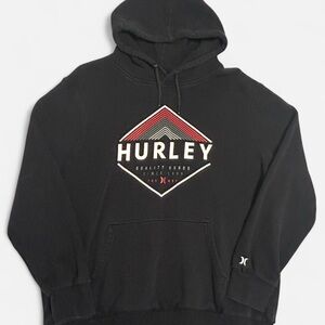 Hurley Men's Fleece Lined Pullover Hoodie Warm Sweatshirt XL